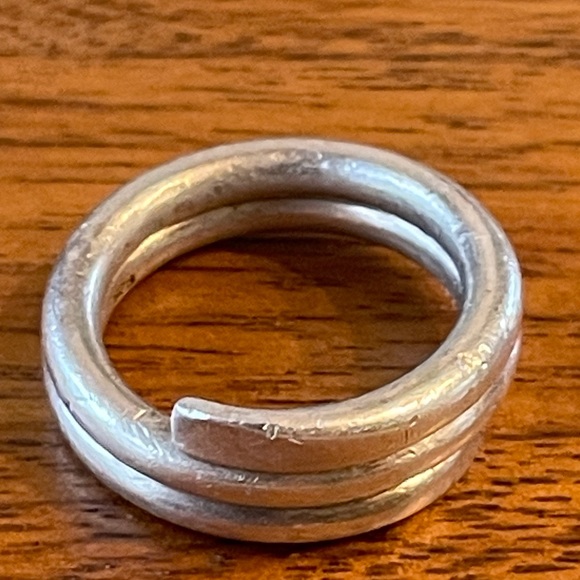 Sterling twist ring 925 - Picture 1 of 8